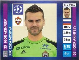 2013-14 Panini UEFA Champions League Stickers #243 Igor Akinfeev Front