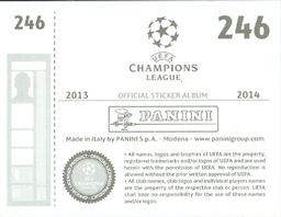 2013-14 Panini UEFA Champions League Stickers #246 Sergei Ignashevich Back