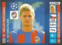 2013-14 Panini UEFA Champions League Stickers #281 Vaclav Prochazka Front