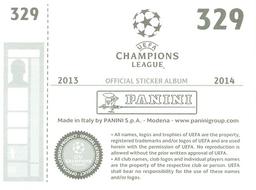 2013-14 Panini UEFA Champions League Stickers #329 Petr Cech Back