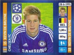2013-14 Panini UEFA Champions League Stickers #342 Kevin De Bruyne Front
