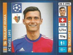 2013-14 Panini UEFA Champions League Stickers #370 Taulant Xhaka Front