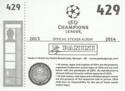 2013-14 Panini UEFA Champions League Stickers #429 Andre-Pierre Gignac Back
