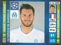 2013-14 Panini UEFA Champions League Stickers #429 Andre-Pierre Gignac Front