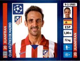2013-14 Panini UEFA Champions League Stickers #492 Juanfran Front
