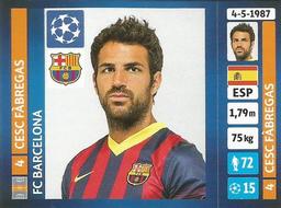 2013-14 Panini UEFA Champions League Stickers #559 Cesc Fabregas Front
