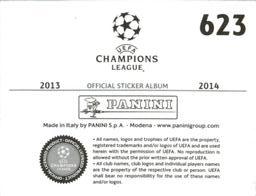 2013-14 Panini UEFA Champions League Stickers #623 Final 2009 Back