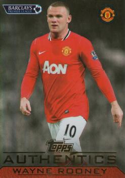 2011-12 Topps Authentics #NNO Wayne Rooney Front