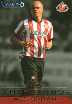 2011-12 Topps Authentics #NNO Wes Brown Front