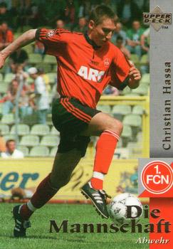 1997 Upper Deck 1 FC Nurnberg Box Set #2 Christian Hassa Front