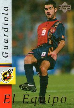 1997 Upper Deck Seleccion Espanola Box Set #18 Guardiola Front