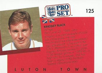 1990-91 Pro Set #125 Kingsley Black Back