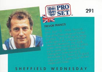 1990-91 Pro Set #291 Trevor Francis Back
