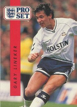 1990-91 Pro Set #237 Gary Lineker Front