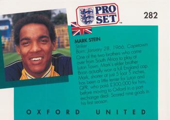 1990-91 Pro Set #282 Mark Stein Back