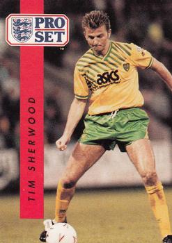 1990-91 Pro Set #161 Tim Sherwood Front
