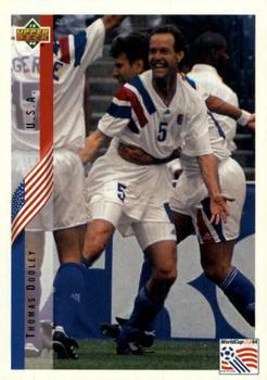 1994 Upper Deck World Cup Contenders English/Italian #7 Thomas Dooley Front