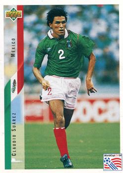 1994 Upper Deck World Cup Contenders English/Italian #19 Claudio Suarez Front