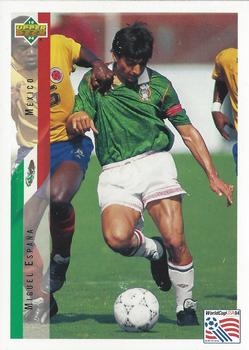 1994 Upper Deck World Cup Contenders English/Italian #26 Miguel Espana Front