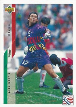 1994 Upper Deck World Cup Contenders English/Italian #27 Alex Garcia Front