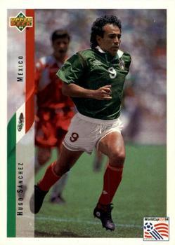 1994 Upper Deck World Cup Contenders English/Italian #29 Hugo Sanchez Front