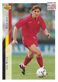 1994 Upper Deck World Cup Contenders English/Italian #88 Luc Nilis Front