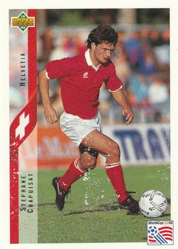 1994 Upper Deck World Cup Contenders English/Italian #102 Stephane Chapuisat Front