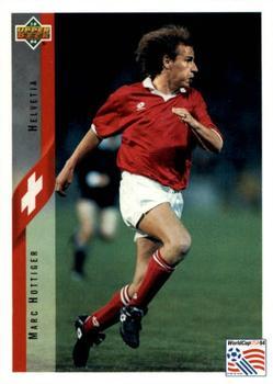 1994 Upper Deck World Cup Contenders English/Italian #104 Marc Hottiger Front