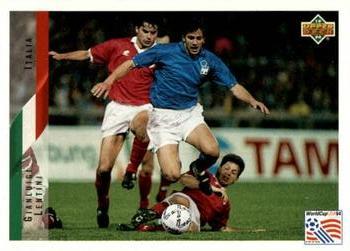1994 Upper Deck World Cup Contenders English/Italian #130 Gianluigi Lentini Front