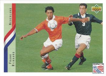 1994 Upper Deck World Cup Contenders English/Italian #141 Frank Rijkaard Front