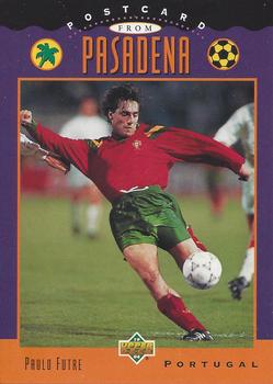 1994 Upper Deck World Cup Contenders English/Italian - UD Set #UD7 Paulo Futre Front