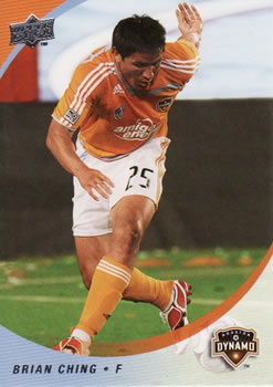 2008 Upper Deck MLS #44 Brian Ching Front