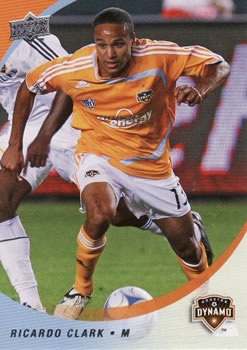 2008 Upper Deck MLS #49 Ricardo Clark Front