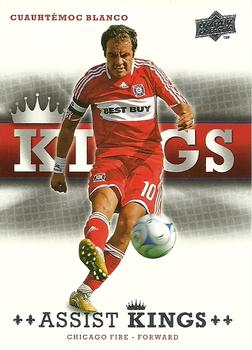 2008 Upper Deck MLS - Assist Kings #AK-1 Cuauhtemoc Blanco Front