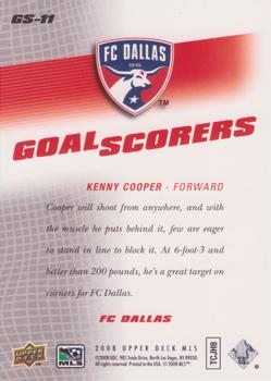 2008 Upper Deck MLS - Goal Scorers #GS-11 Kenny Cooper Back