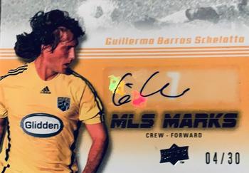 2008 Upper Deck MLS - MLS Marks #MK-5 Guillermo Barros Schelotto Front