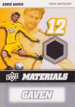 2008 Upper Deck MLS - MLS Materials #MM-10 Eddie Gaven Front