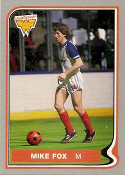 1987-88 Pacific MISL #25 Mike Fox Front