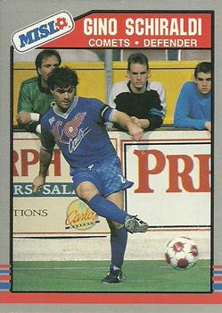 1989-90 Pacific MISL #65 Gino Schiraldi Front