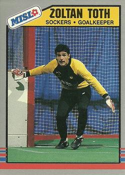 1989-90 Pacific MISL #8 Zoltan Toth Front