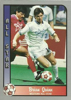 1990-91 Pacific MSL #180 Brian Quinn Front