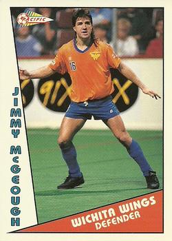 1991-92 Pacific MSL #49 Jimmy McGeough Front