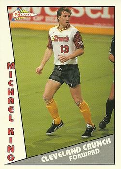 1991-92 Pacific MSL #136 Michael King Front