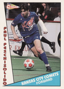 1991-92 Pacific MSL #98 Paul Peschisolido Front