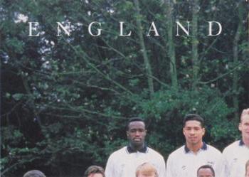 1991-92 Pro Set (England) #469 1991/92 England Squad (Puzzle) 3  Front