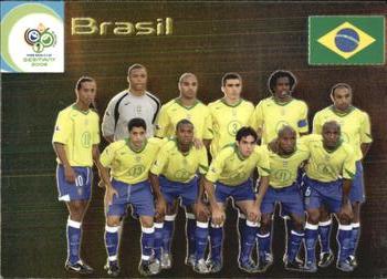 2006 Panini World Cup #8 Brasil Front