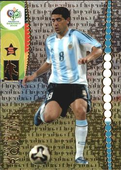 2006 Panini World Cup #45 Juan Roman Riquelme Front