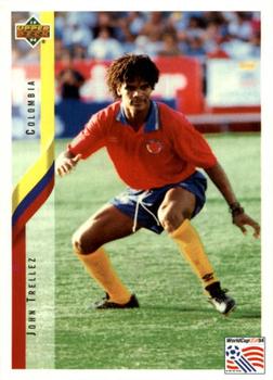 1994 Upper Deck World Cup Contenders English/German #44 John Trellez Front