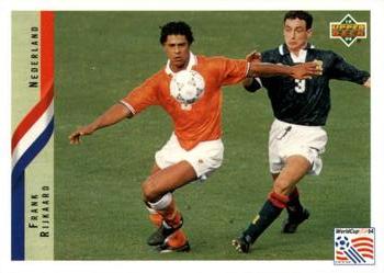 1994 Upper Deck World Cup Contenders English/German #141 Frank Rijkaard Front