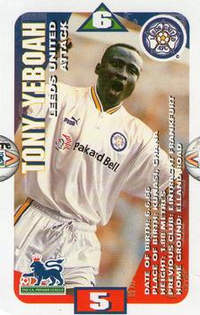 1996 Subbuteo Squads Premier League Pro Edition #NNO Tony Yeboah Front